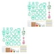 thumbnail image 3 of Eigraketly Conjunto de accesorios de molde de aretes de arcilla polimérica colgante universal hacer Prop diferentes formas joyería hecha a mano Verde claro 2piezas, 3 of 6