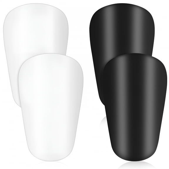 BESTSKY 2 Pairs Shin Guards Small Soccer Shin Guards Mini Shin Pads Training Shin Guards Soccer Protective Gear 3.73x2.36x0.39in