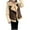 Coffee, variant on GigrtiJin Women's Sherpa Lined Leather Vest Jacket Fall Winter Zip up Sleeveless Warm Comfy Coat with Pockets