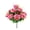 Pink, variant on Orange Orange 10 Head Large Peony Artificial Flowers Bouquet Plastic Silk Faux Peony Stems For Home Garden Vase Centerpiece