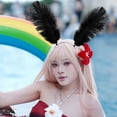 thumbnail image 4 of Hsqqdc Feather Black Moth Antenna Headband Insect Hair Accessories, 1 Piece, 4 of 7