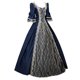 thumbnail image 2 of WILLBEST Vestidos Verano para Mujer Vestido Largo de Manga Trompeta de Color Sólido Estilo Retro para Mujer Grande, 2 of 3