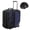 Blue-Single Bag, variant on Sturdum Rolling Bowling Ball Bag with Wheels, Bowling Roller Bag with Shoe Compartment, Retractable Handle & EVA Ball Dividers