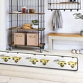 thumbnail image 3 of SKYSONIC 2'X6' Cute Bee Lovers Runner Rug with Rubber Backing, Valentines Couple Non Slip Entryway Rug Runner Washable Soft Area Rug Carpet for Hallway Bedroom Kitchen Decor, 3 of 6