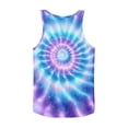 thumbnail image 6 of SGFCWSX Men's Tank Tops Tie Dye Print Sleeveless Shirts for Men Breathable Casual Summer Beach Quick Dry Muscle Tank Top Purple Size L, 6 of 6