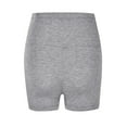 thumbnail image 4 of Quealent Womens Underpants Female Adult Clothes plus Size Women's Cotton Underwear Brief Womens Maternity Solid Color Adjustable Slip Shorts for under (Grey, XXL), 4 of 6