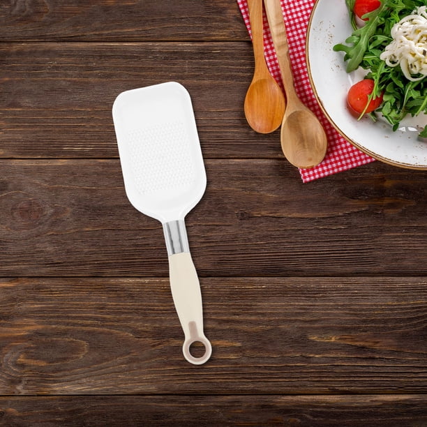 BRIGHTFUFU Triturador Manual De Ajo Y Jengibre Beige Para Cocina Con Función Multifuncional Y Recolector De Jugos