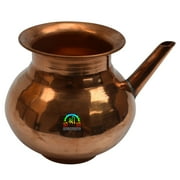 Copper Neti Pot Neti Lota Water Pot Tumbler Water Storage Container Drinking Pot Ayurveda