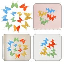 Niceauty 12Pcs Wall Butterflies Decors Removable for Wedding and Home Decor