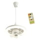 thumbnail image 2 of Ventilador de techo con luz, E27, 3 velocidades ajustables 60W con 1m de cable, 2 of 9