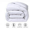 thumbnail image 6 of Alternative Comforter (White, King) - All Season Soft Quilted King Size Bed Comforter - Duvet Insert with Corner Tabs - Winter Summer Warm Fluffy, 66x90 inches, 6 of 7