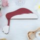 thumbnail image 5 of VI QUE Navidad Papá Noel Hombre de nieve Sombrero Decoración para la esquina de la puerta Navidad Para enviar regalos a la familia y a los niños Adornos de madera para la esquina de la puerta, 5 of 8