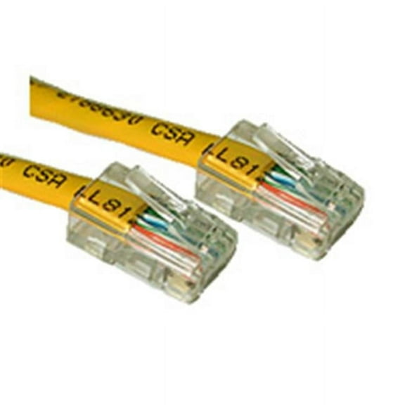 Cables To Go 25ft CAT 5E CROSSOVER PATCH CABLE YELLOW