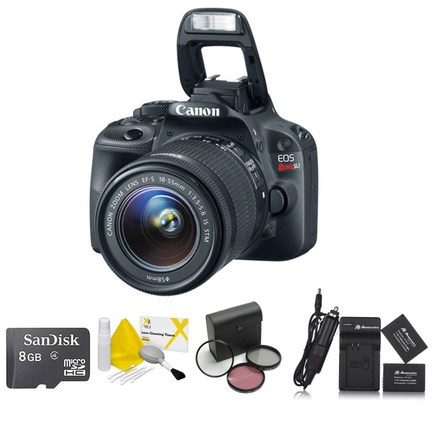 Canon EOS Rebel SL1/250D (SL3) DSLR Camera w/Canon 1855mm IS STM Lens