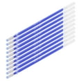 thumbnail image 3 of 100PCS Heat Erasable Pen Refills, Blue High Temperature Disappearing Pen Refills Fabric Markers For Sewing Quilting Clothes Making, 3 of 8