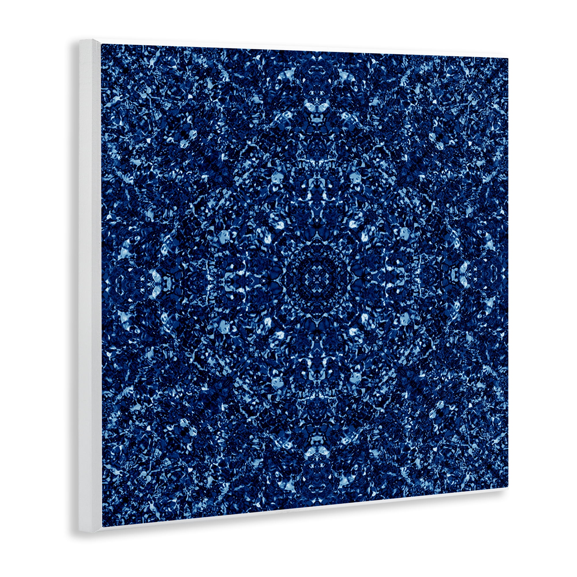Stupell Industries Geometric Mosaic Pattern Abstract Painting Unframed Art Print Wall Art, 12 x 12