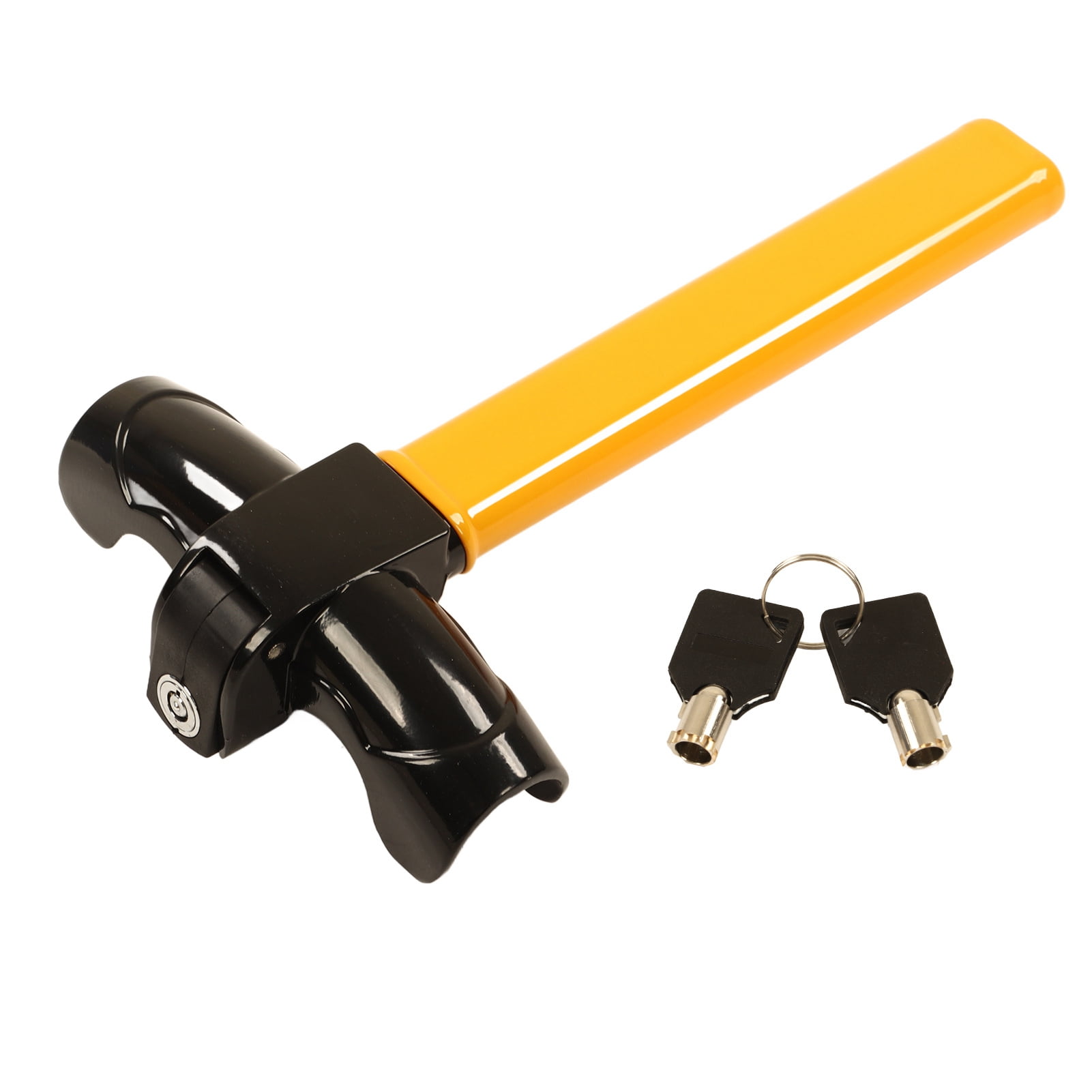 Elowen Vehicle Steering Wheel Lock Steering Wheel Security Lock, Car Steering Wheel Lock Anti Theft with 2 Keys for Car