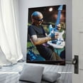 thumbnail image 3 of Joe Satriani Canvas Poster Posters Wall Art Painting Canvas Gift Living Room Prints Bedroom Decor Poster Artworks 08x12inch(20x30cm), 3 of 6
