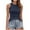 Navy, variant on Staron Summer Tanks for Women Casual Round Neck Sleeveless Fitted Solid Color Basic Blouse Top, Navy M