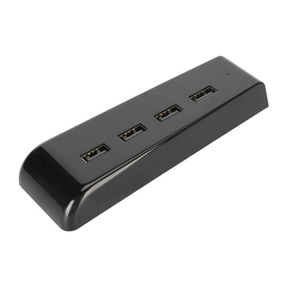 USB 2.0 High Speed Expansion Hub , Professional 4 Port Black USB Hub Multiple Devices Available Delay Free For Game Console Accessories
