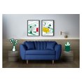 thumbnail image 1 of Sofá Love Seat 2 Plazas De Lino Azul Makora  Eliana, 1 of 7