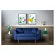 thumbnail image 1 of Sofá Love Seat 2 Plazas De Lino Azul Makora  Eliana, 1 of 7