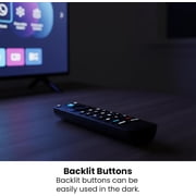 Voice Remote Pro (Latest Model) – Remote Finder, TV Controls & Backlit Buttons for AMZ firefly TV Stick 4K/Max/Lite, Cube & Insignia/Toshiba TVs