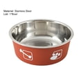 thumbnail image 3 of ievspot 1 Pcs Stainless Steel Dog Bowl with Non Skid Rubber Base Food Water Dishes Feeder Bowl for Small Medium Dogs Cats, 3 of 6