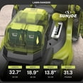 thumbnail image 4 of Sun Joe Walk-Behind Cordless Push Lawn Mower with Brushless Motor, 24V-X2-16LM, 4 of 7