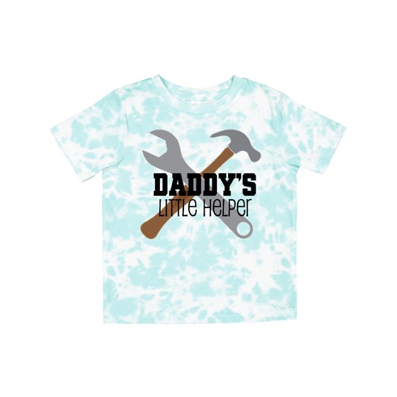 Inktastic Daddy's Little Helper Tool Set Boys Toddler T-Shirt