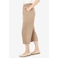 thumbnail image 4 of Woman Within Plus Size 7-Day Knit Capri, 4 of 6