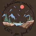 thumbnail image 3 of CafePress - Adventure Awaits Let'S Go Find It T Shirt - Men's Classic Graphic Cotton T-Shirt, 3 of 4