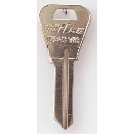 Key Blank, Brass, Type WR3, 5 Pin, PK10