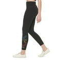 thumbnail image 3 of Calvin Klein Performance Womens Pride Ombre Logo 7/8 Leggings Black XS, 3 of 3