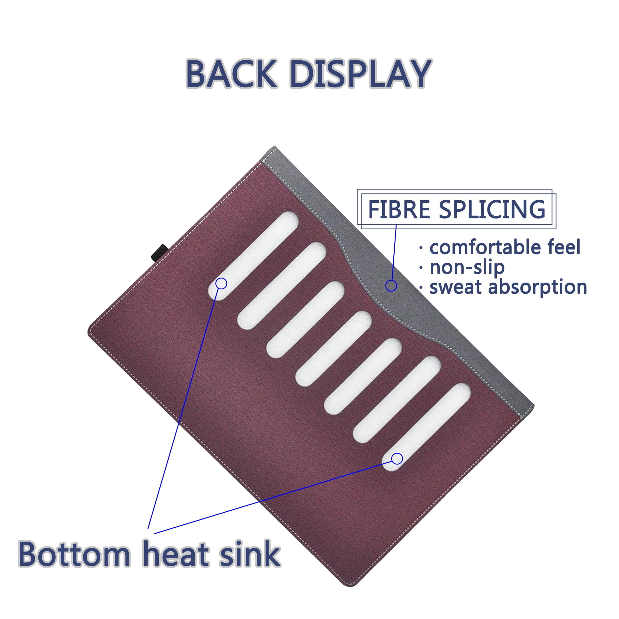 Laptop Cover Case for 16 inch Lenovo IdeaPad Slim 5 16AHP9 16IMH9 16IRU9 & for Lenovo IdeaPad Pro 5 16AHP9 16IMH9 Sleeve,PU material Detachable Notebook PC Protective Bag Accessories