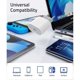 thumbnail image 3 of 25W White Type-C Charger with Cable, Compatible with Samsung Galaxy A25 A15 A05 A05s A35 A55, 3 of 3