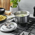 thumbnail image 3 of Demeyere Essential 5-ply 3-qt Stainless Steel Saucepan with Lid, 3 of 7