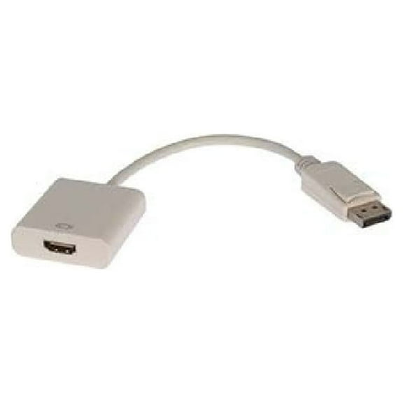 DisplayPort to HDMI Female Adapter with Flexible Cable