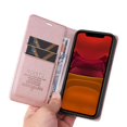 thumbnail image 3 of Funda para iPhone 12 Mini Estuche de Cuero PU Tipo Cartera con Ranuras para Tarjetas y Cierre Magnético, 3 of 5