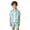 V53-Mint Green, variant on WhouRiu Boys Summer School Outfits Short Sleeve Button Up Shirts Shorts Sets Kids Gentleman Clothes