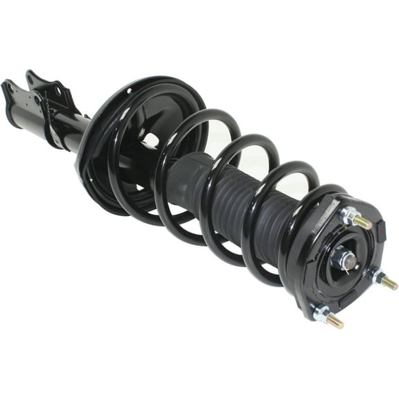 Shock Absorber and Strut Assembly Compatible with 2002-2003 Toyota Camry Rear, Passenger Side Black