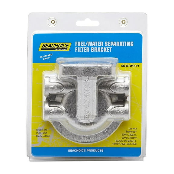 Seachoice Fuel & Water Separating Filter Bracket