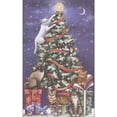 thumbnail image 2 of Me & McQ Sleigh Filled with Cats Being Pulled by Santa and Dog 3D Pop Up Laser Cut Christmas Card, 2 of 3
