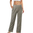 thumbnail image 1 of Gibobby Pantalones mujer moda Pantalones de chándal informales de pierna ancha para mujer, cómodos pantalones deportivos deportivos con bolsillos(Negro,M), 1 of 5