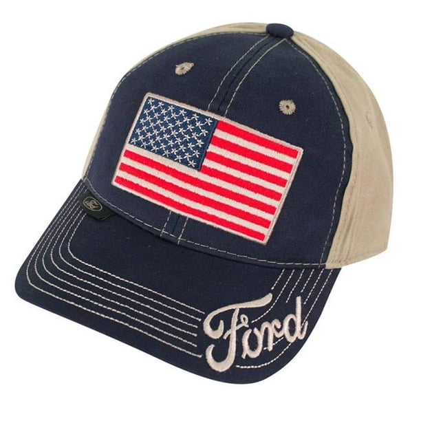 Classic Cars 45685 Ford American Flag Hat