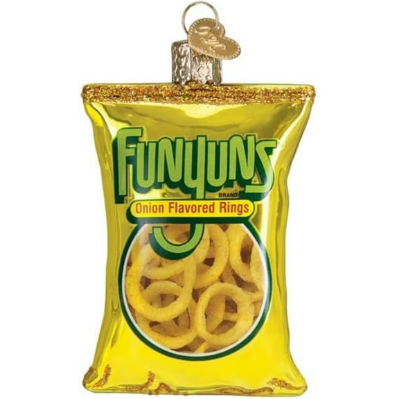 Old World Christmas Blown Glass Ornament for Christmas Tree, Funyuns (with OWC Gift Box)