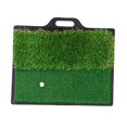 thumbnail image 3 of LOVIVER Portable Golf Training Mat Turf Mat Driving Range Pad Practicing Rubber Backing, 3 of 8
