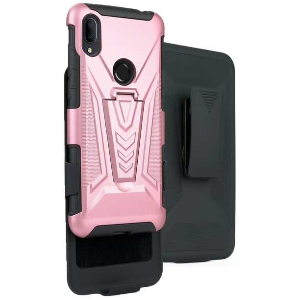 Case with Clip for Jitterbug Smart3 Phone, Nakedcellphone [Rose Gold