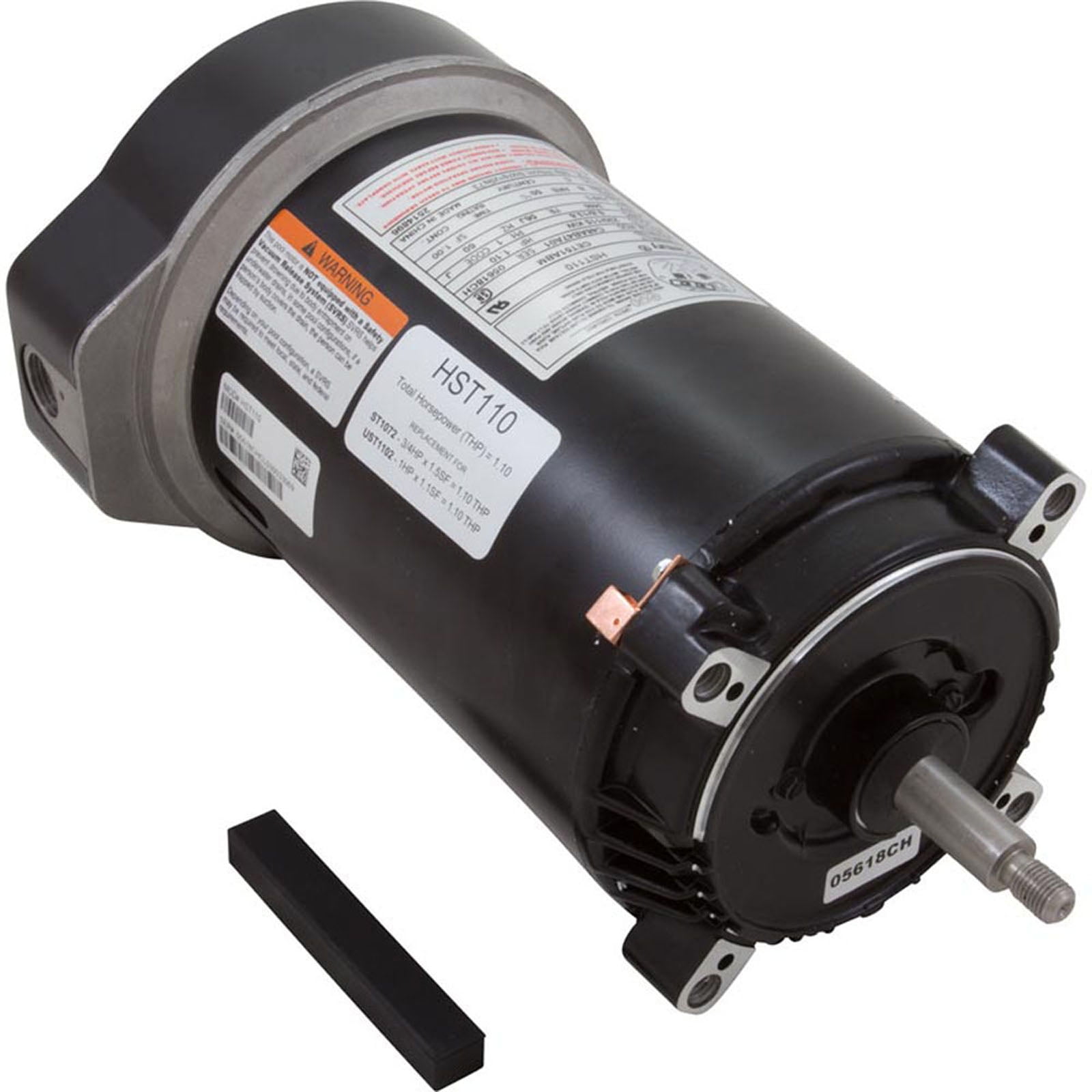 AO Smith/Century HST110 1 HP Single Speed Pool Motor, 115