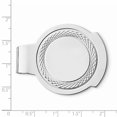 thumbnail image 2 of 925 Sterling Silver Rhodium-plated Money Clip, 2 of 5